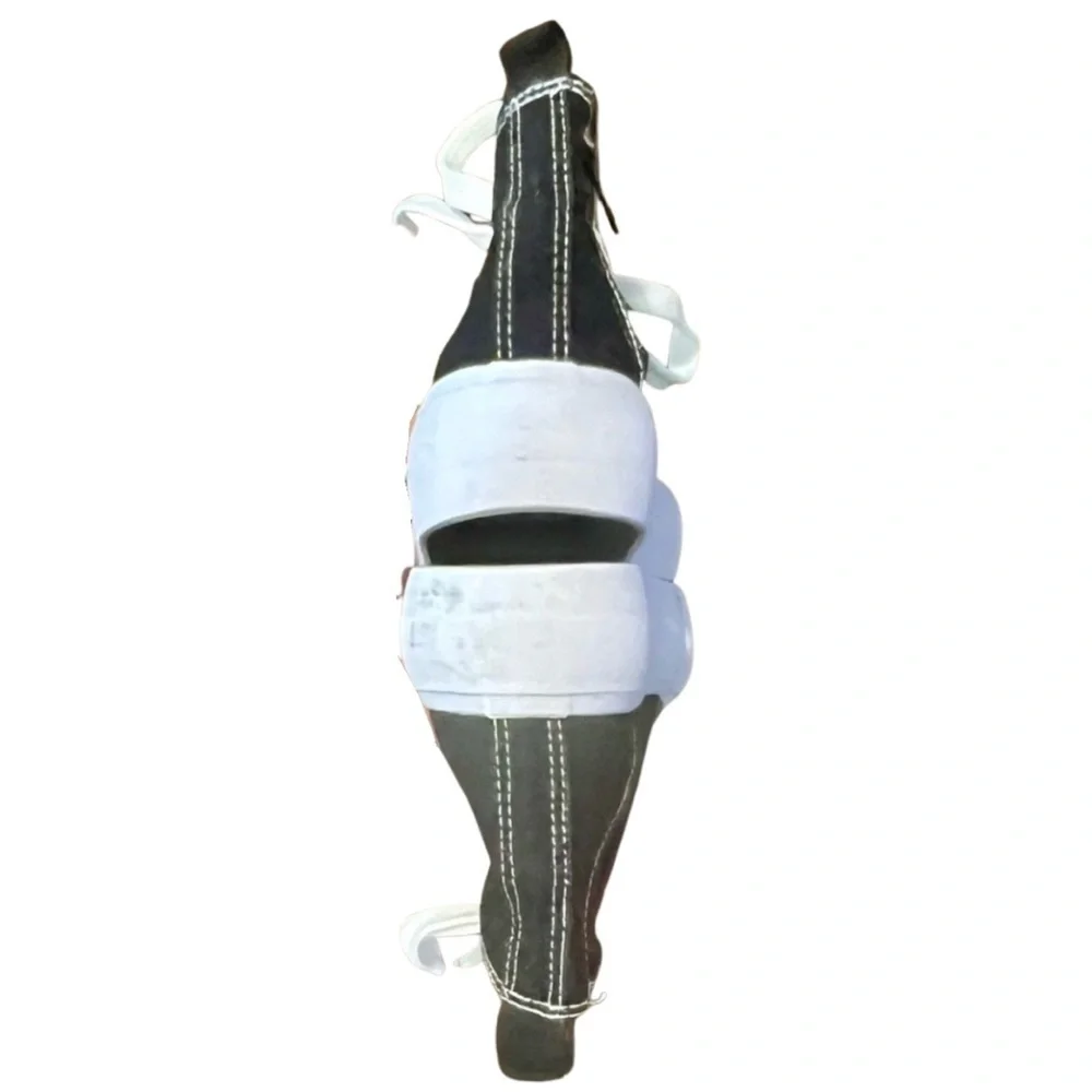 High-Top Canvas Sneakers with White Accents